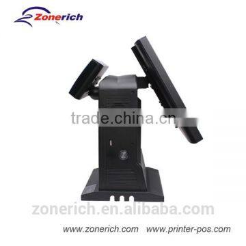 15" Touch POS System Computer with customer display ZQ-T9020