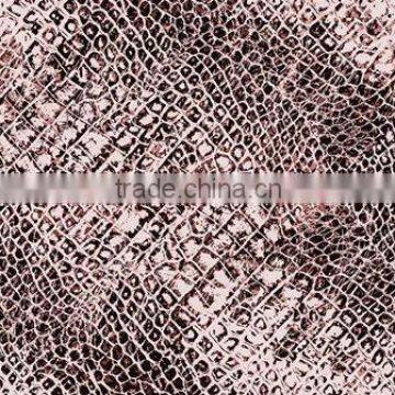 shiny snake skin printed swimwear fabric 2013