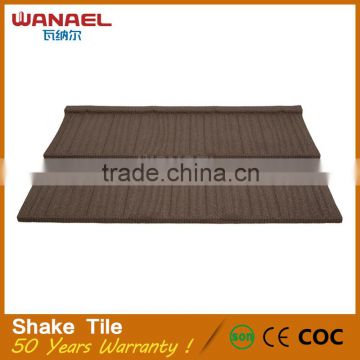 Easy installation light weight economical metal roofing tile