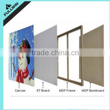 Lighted up Canvas Painting Painted Oil Painting for Home Decor Christmas Decoration photo-3