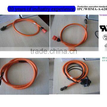 EDAC onnector + Nylon bellows Crimping+assembly custom wiring harness customization,