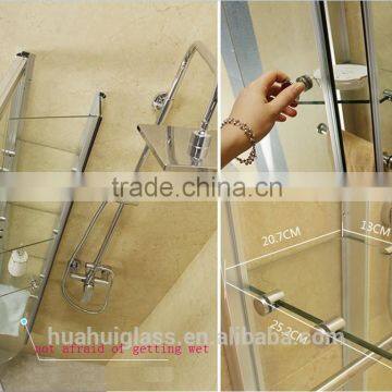 900*1200 With Frame Sliding Glass Shower Door With Shelves photo-3