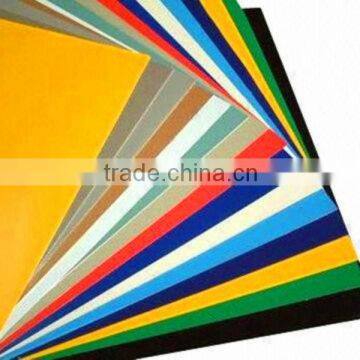 PE/PVDF pre painted aluminium sheet