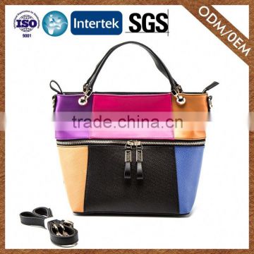 Hot Sales Custom Color Waterproof Ladies Bandbag Export Quality Handbag Tote Bag 2016