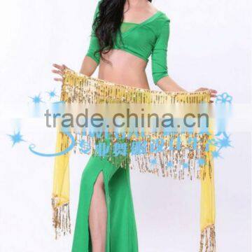 SWEGAL wholesale fashion 7 colors belly dancing hip scarf