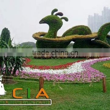 Fancy Shape Artificial Plants Handmade Garden Sculpture