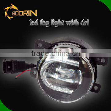 White led light 12v car daytime Warning Running Driving DRL led Fog Light Lamp Bulb