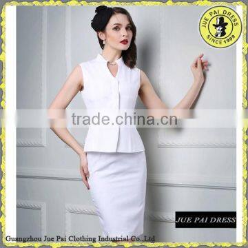 Summer Amazing Pretty White Collar Suit For Female