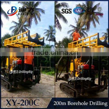 XY-200C Track Bore Well Drilling Machine Price