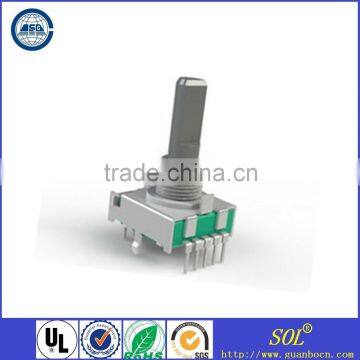 RS17-1home appliances rotary switch 10mm rotary switch rotary switch rotary switch 4 pole 2section pins rotary switch