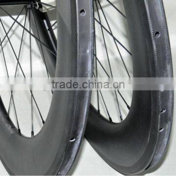 dengfu carbon fiber wheels, super light road clincher wheels , carbon clincher wheels 86*27mm rims