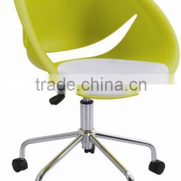 fashion fiber glass chair with adjustable lift/swivel
