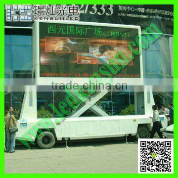 truck moving ads stable quality P10 led display