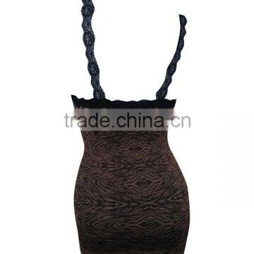 Seamless Tank Tops Hip Hugging Upper Garment Sexy Lady Arabesquitic Tank Tops photo-2