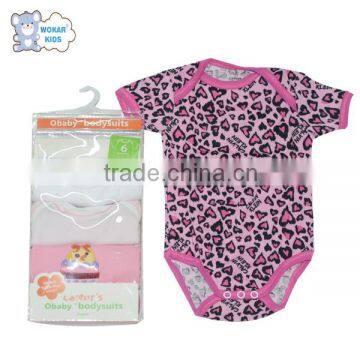 High Quality Customized 2016 Summer New Baby Rompers Clothes