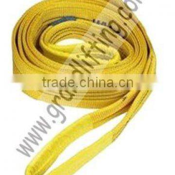 3T polyester flat webbing sling(lifting sling,round sling)