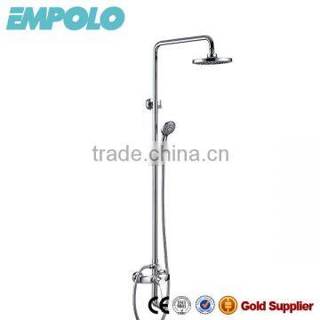 Single level shower mixer with rain shower and hand shower 92 3601