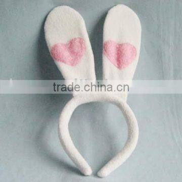 Long Heart Rabbit hairband