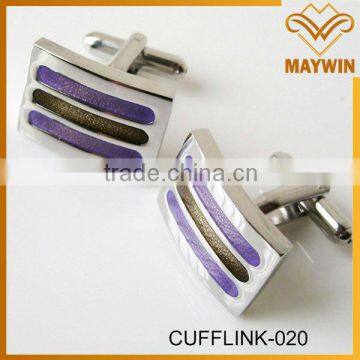 Enamel Metal Cufflinks photo-3