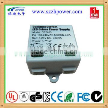 12v 500ma 6w national led driver with constant current or voltage