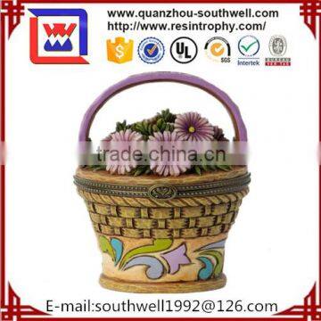 Resin Decorative Flower And Bird Fountain