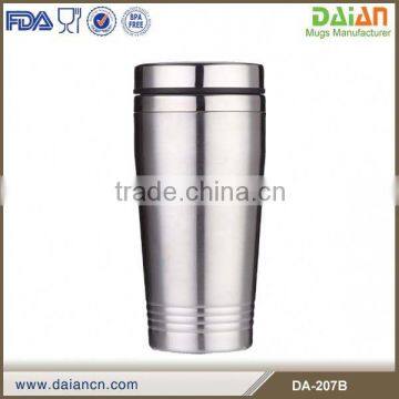 Customized thermos stainless steel 16 ounce travel tumbler