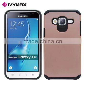 metal case for Samsung J3 2016 bumper ivymax heavy duty case