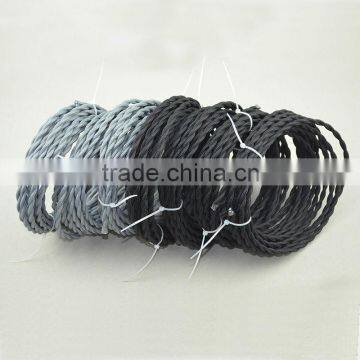 Hot sale fabric electric wire,twisted-pair fabric textile power cord