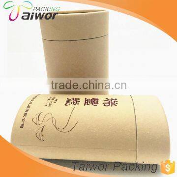 Good quality kraft paper oval Box with affordable price for tea packing