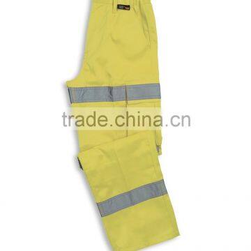 Hi-vis safety workwear trousers