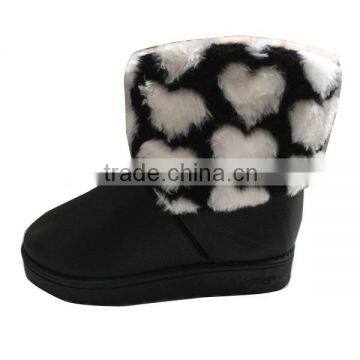 2015 Hot Selling Fur Ladies Warm Snow Boots Cheap photo-2