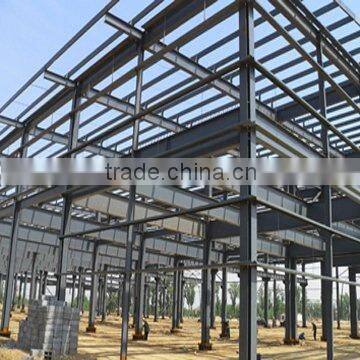 hot light steel structure building