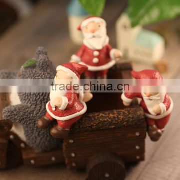 christmas decoration mini Santa Claus