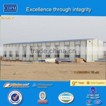 1-2 floors steel sandwich panel house economic