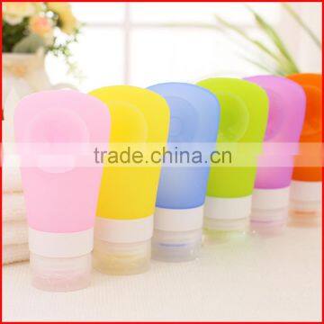 Durable high quality silicone travel bottle