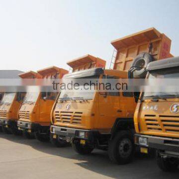 SHACMAN 8X4 heavy duty 50 tons tipper truck hot sale for export