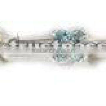 Beautiful 925 Sterling Silver Natural Multi Gemstone Bracelet