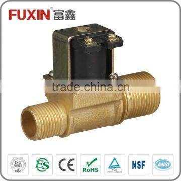 infrared sanitary universal engineering water solenoid valve 12V 220V lactching Bi stabile control valve sensor brass body water