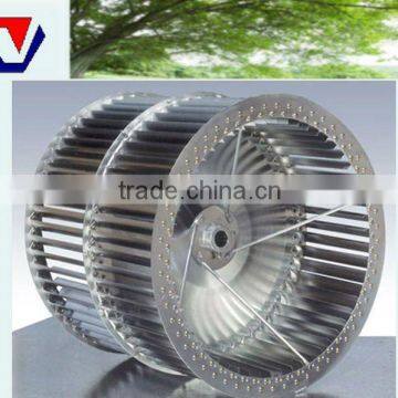 Metal centrifugal wind wheel