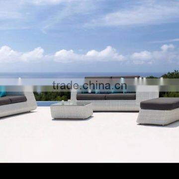 Garden Sofa Set Furniture - Poly Rattan Sofa Set (1.2mm Thickness Alu Frame Power Coating Hand Woven no Toxic) photo-3
