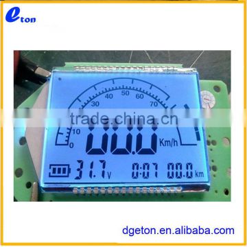 FSTN positive transmissive LCD for car