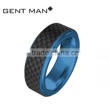 High quality Titanium jewellery carbon fiber ring for men & women