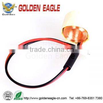 Trigger flash coil for flash tubes