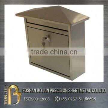 China supplier manufacture wrought iron mail box