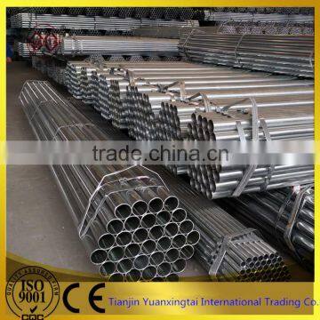 Constructional material Galvanized / pre galvanized steel tube / pipe iron tube