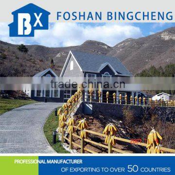 Firm Structure Easy to Assemble Pre Fab Villa