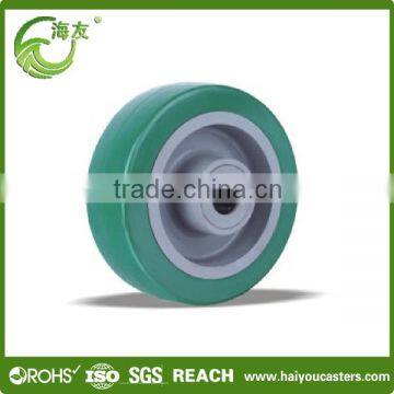 2015 high quality small polyurethane wheels