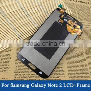 Lcd for galaxy note 2 n7100 i317 i605 l900 t889/for samsung galaxy note 2 t889 lcd with digitizer assembly