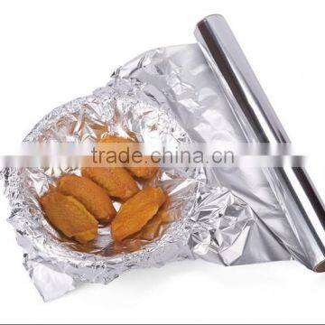 HouseHold Aluminium foil for baking, food packing barbacue aluminum foil with SGS certificate factory price