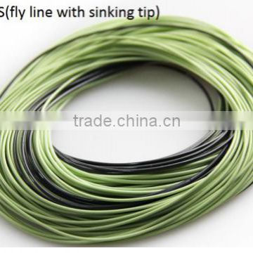 high quality WF (F/S) fly fishing line with sinking tip